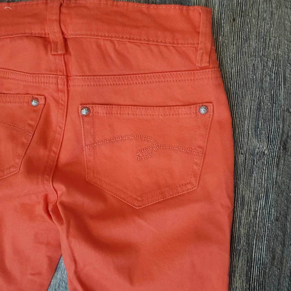 Justice Premium Jeans simply low leggings corral color girl size 12S